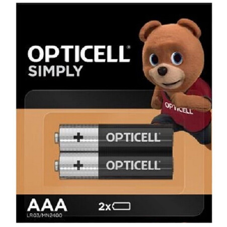 Батарейка Opticell Simply (AAA, 2 шт.) - 6050002