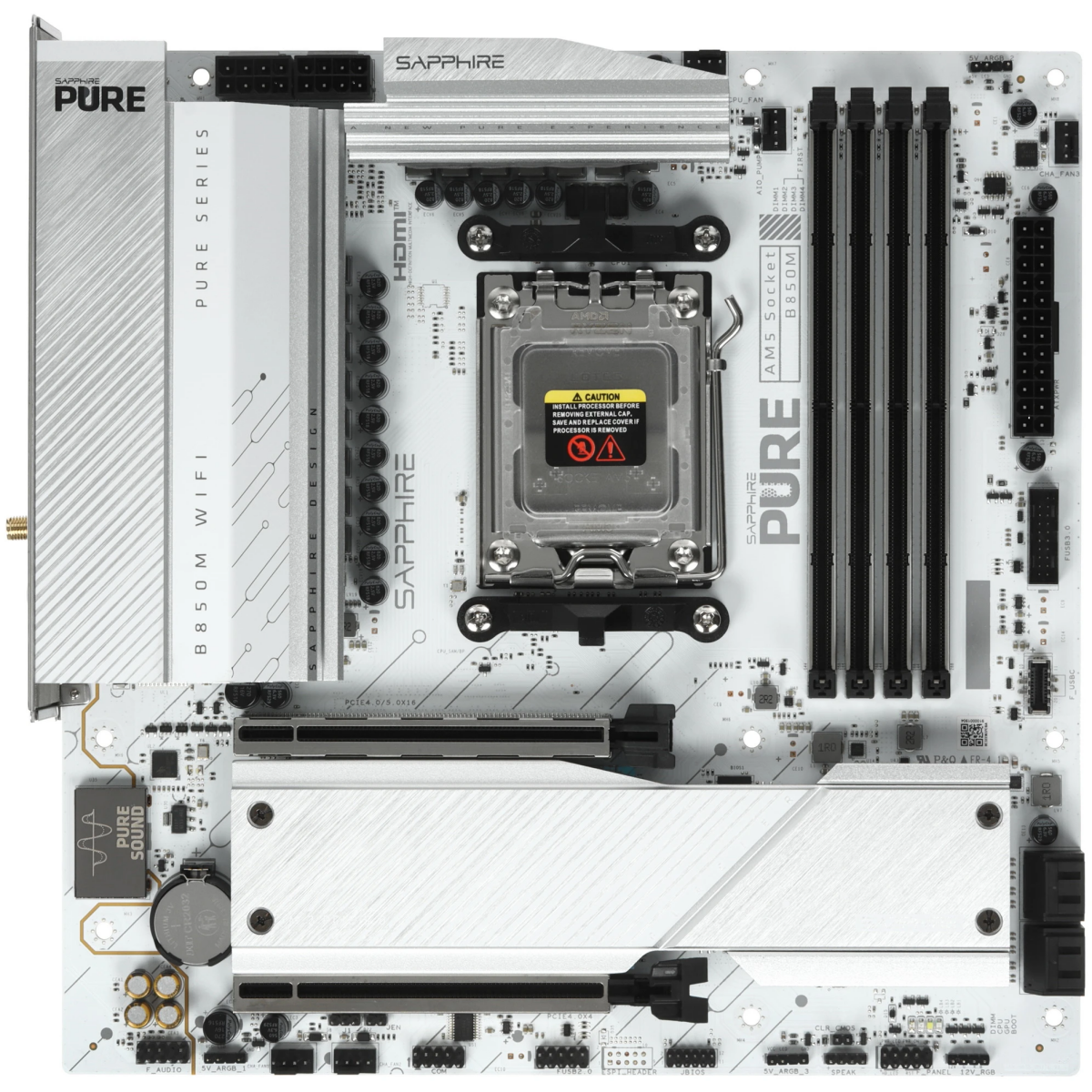 Материнская плата Sapphire PURE B850M WIFI