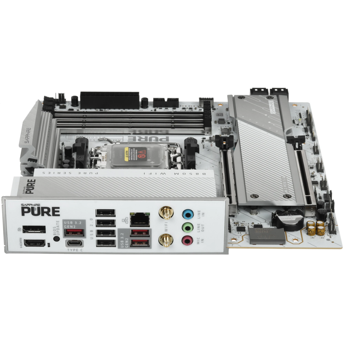 Материнская плата Sapphire PURE B850M WIFI - 52123-02-40G - фото 3
