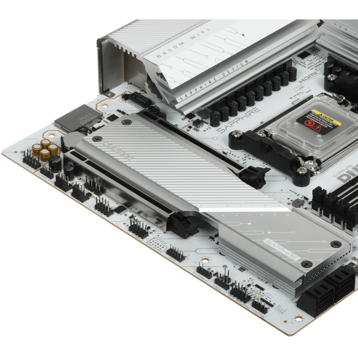 Материнская плата Sapphire PURE B850M WIFI - 52123-02-40G - фото 4