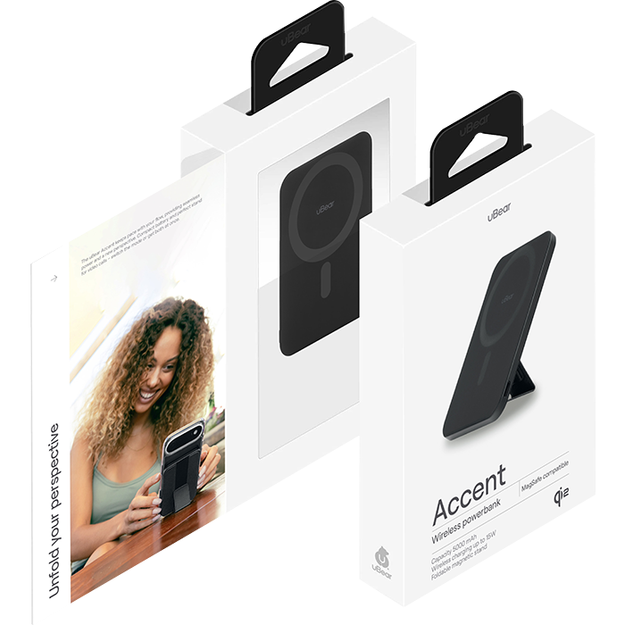 Внешний аккумулятор uBear Accent 5000 Black - PB26BL5000-PDM - фото 6