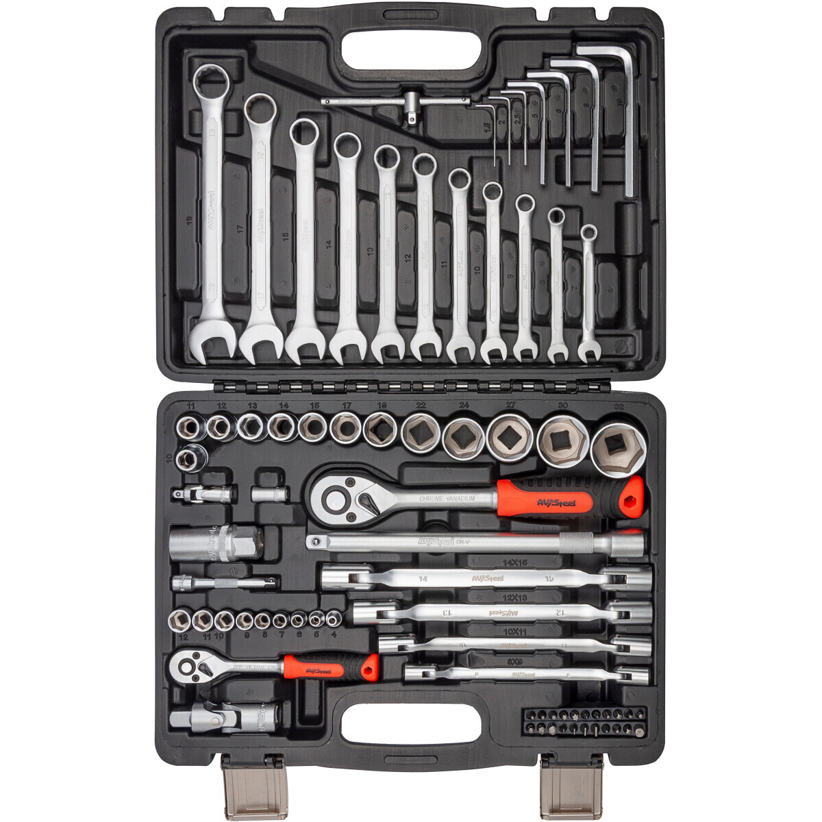 Набор инструментов AV Steel AV-011076 - фото 2