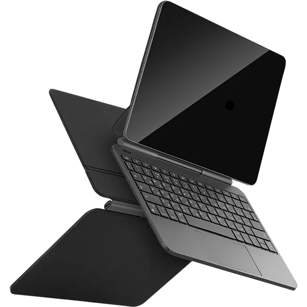 Чехол-клавиатура uBear FlexKey iPad Pro 11" M4/M5 Black - KB02BL11FK-IP24