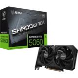 Видеокарта NVIDIA GeForce RTX 5060 MSI OC 8Gb (RTX 5060 8G SHADOW 2X OC MAX)