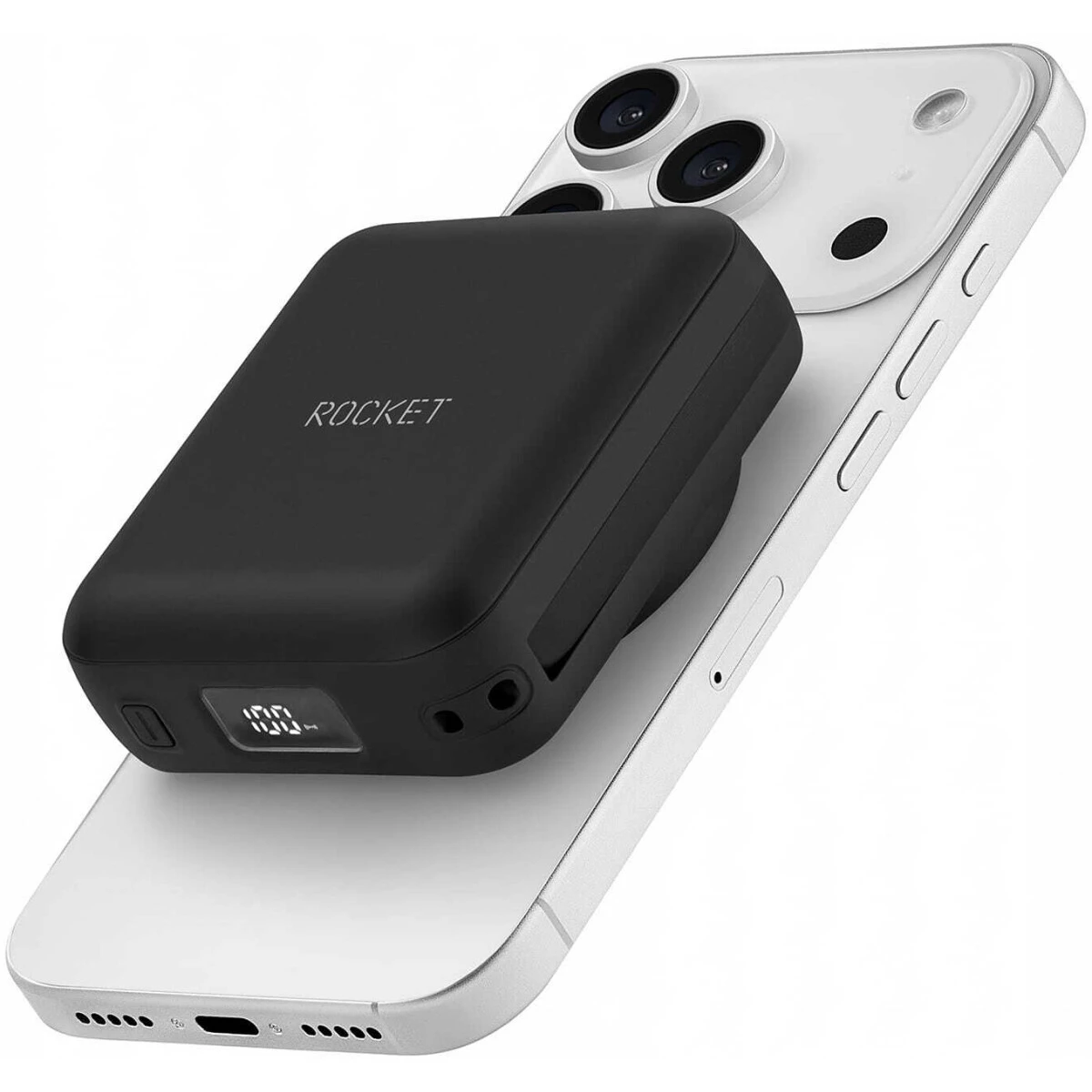 Внешний аккумулятор Rocket Joy MagSafe 10000 Black - RPB518BL10000-PDM - фото 2