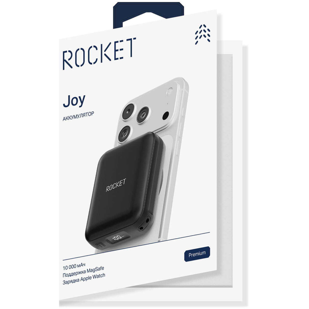 Внешний аккумулятор Rocket Joy MagSafe 10000 Black - RPB518BL10000-PDM - фото 13