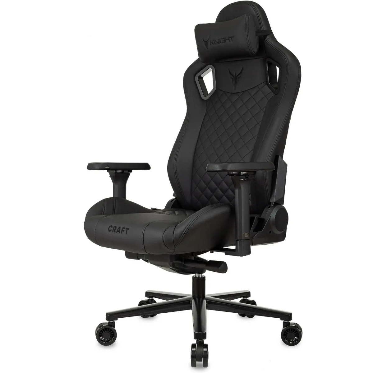 Игровое кресло Бюрократ Knight Craft Black - KNIGHT CRAFT BLACK - фото 8