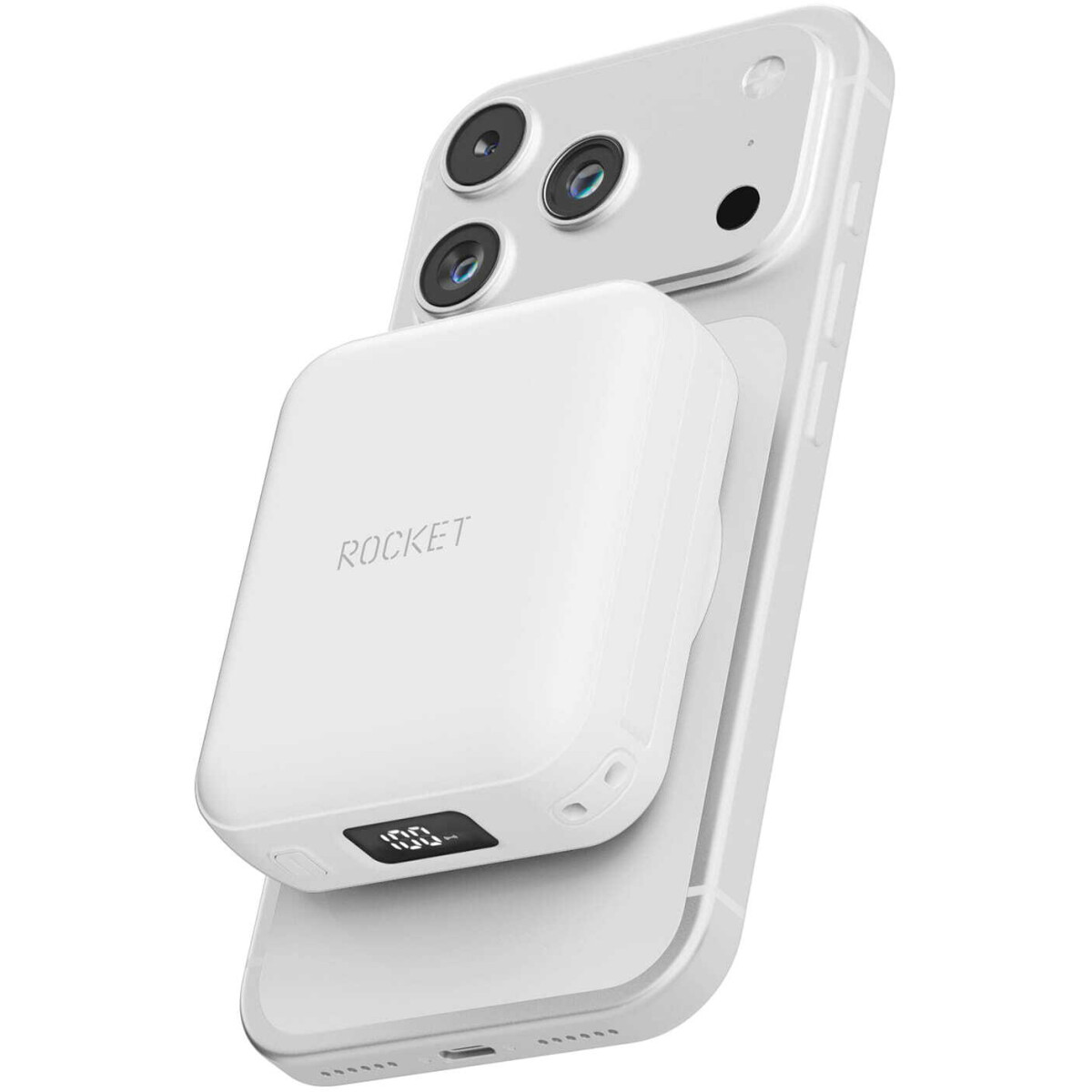 Внешний аккумулятор Rocket Joy MagSafe 10000 White
