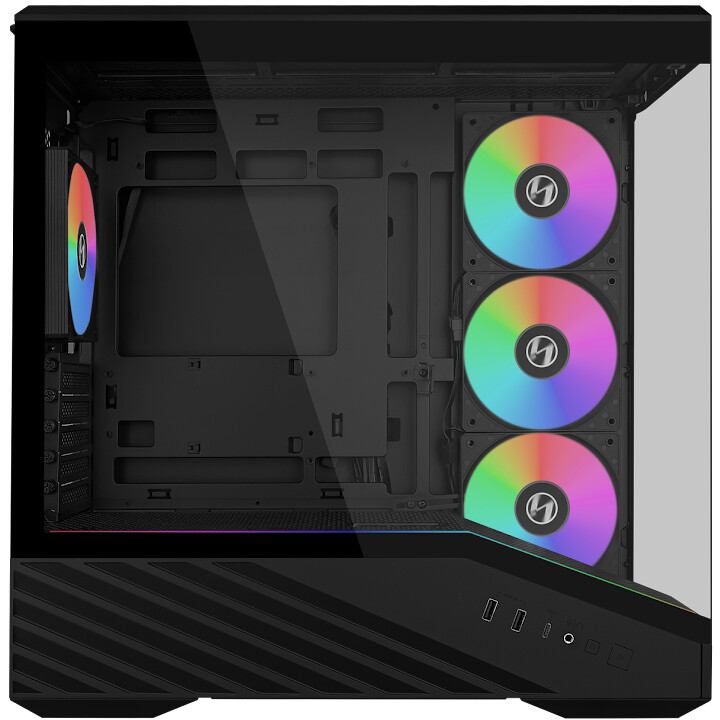 Корпус Lian Li V100R Mini Black - G99.V100RMIX.R0 - фото 2