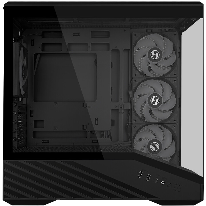 Корпус Lian Li V100R Mini Black - G99.V100RMIX.R0 - фото 5
