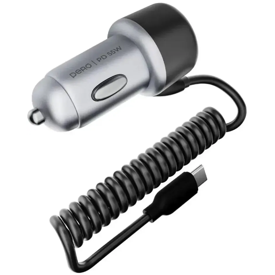 Автомобильное зарядное устройство PERO AС08 Black - AС08BL - фото 2