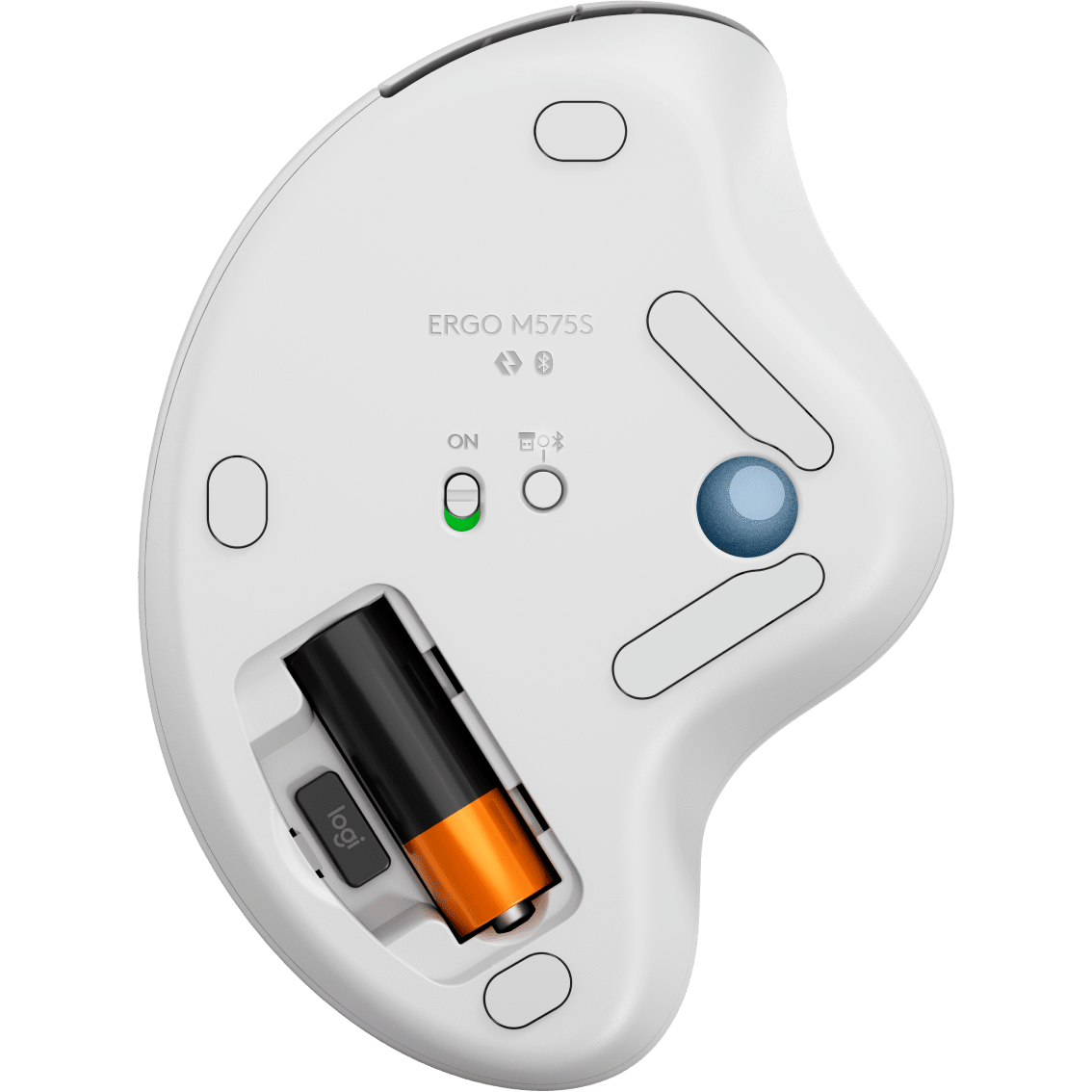 Трекбол Logitech Ergo M575S White (910-007036) - фото 7