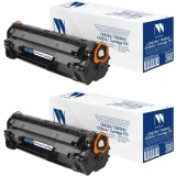 Картридж NV Print CB435A/CB436A/CE285A/CE278A/725-SET2 Black (NV-CB435A/CB436A/CE285A/CE278A/NV-725 UNIV-SET2)