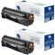 Картридж NV Print CB435A/CB436A/CE285A/CE278A/725-SET2 Black - NV-CB435A/CB436A/CE285A/CE278A/NV-725 UNIV-SET2