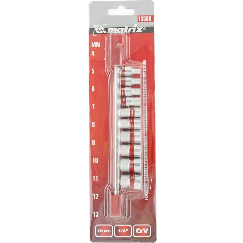 Набор торцевых головок Matrix 13599 - фото 4