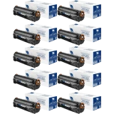 Картридж NV Print CB435A/CB436A/CE285A/CE278A/725-SET10 Black (NV-CB435A/CB436A/CE285A/CE278A/NV-725 UNIV-SET10)