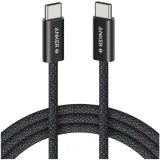 Кабель USB Type-C - USB Type-C, 1.8м, Anker Zolo Black (A8060H12)