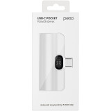 Внешний аккумулятор PERO PB12 White (PB12WH)