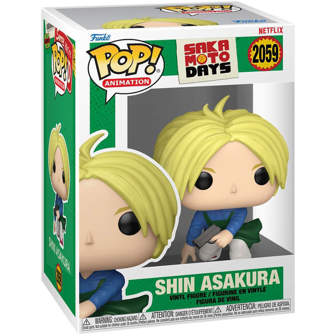 Фигурка Funko POP! Animation Sakamoto Days Shin Asakura - 86689 - фото 2