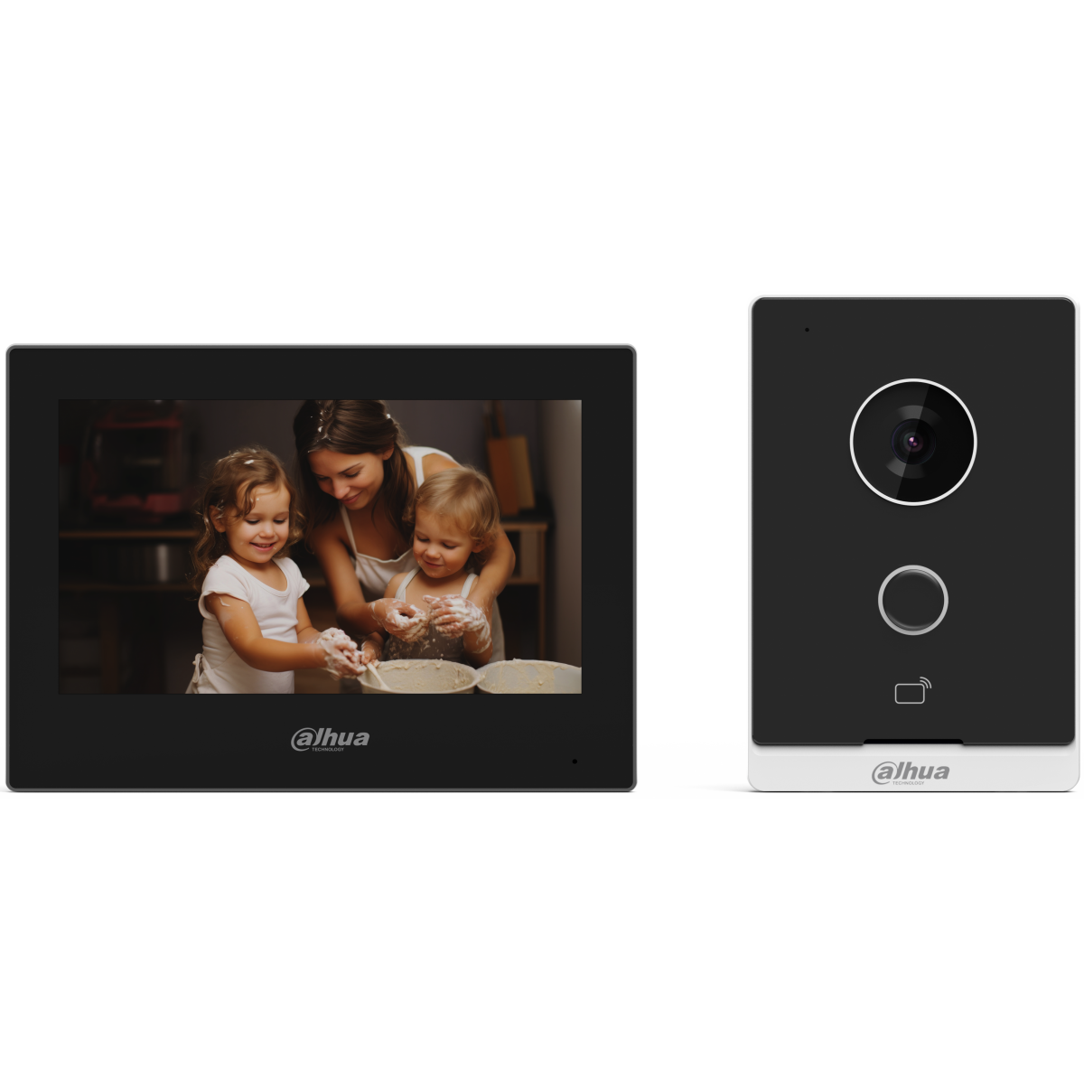 Комплект видеодомофонии Dahua DHI-KTW04