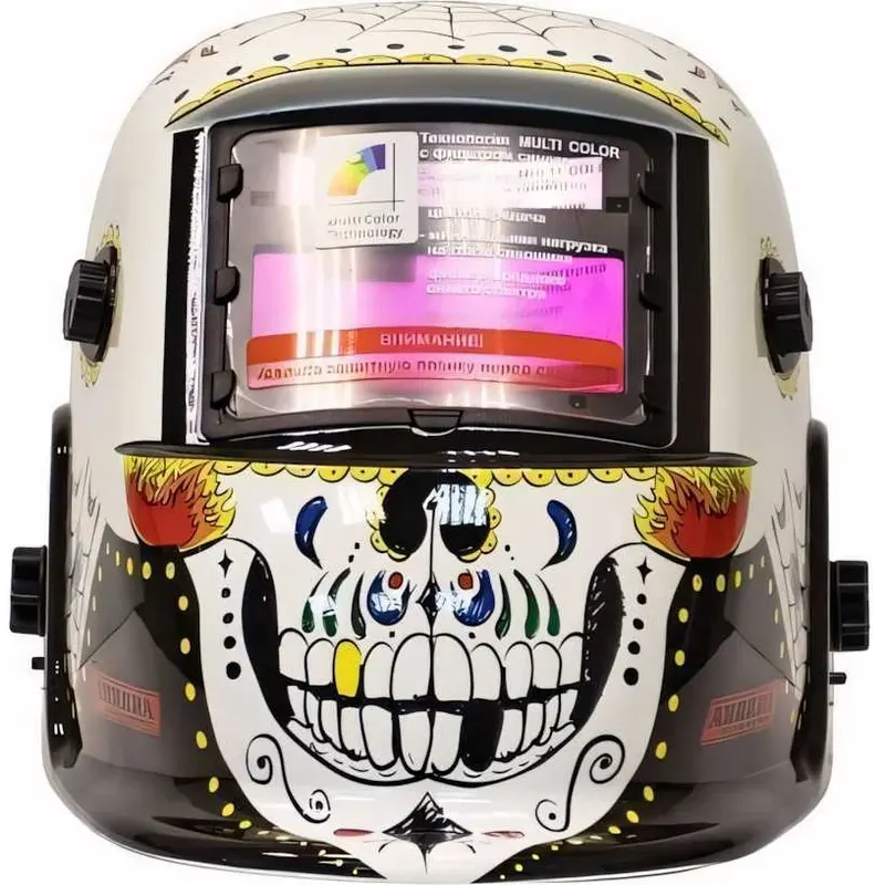 Маска сварщика АВРОРА SKELETON FIRE A777c - 30690 - фото 2