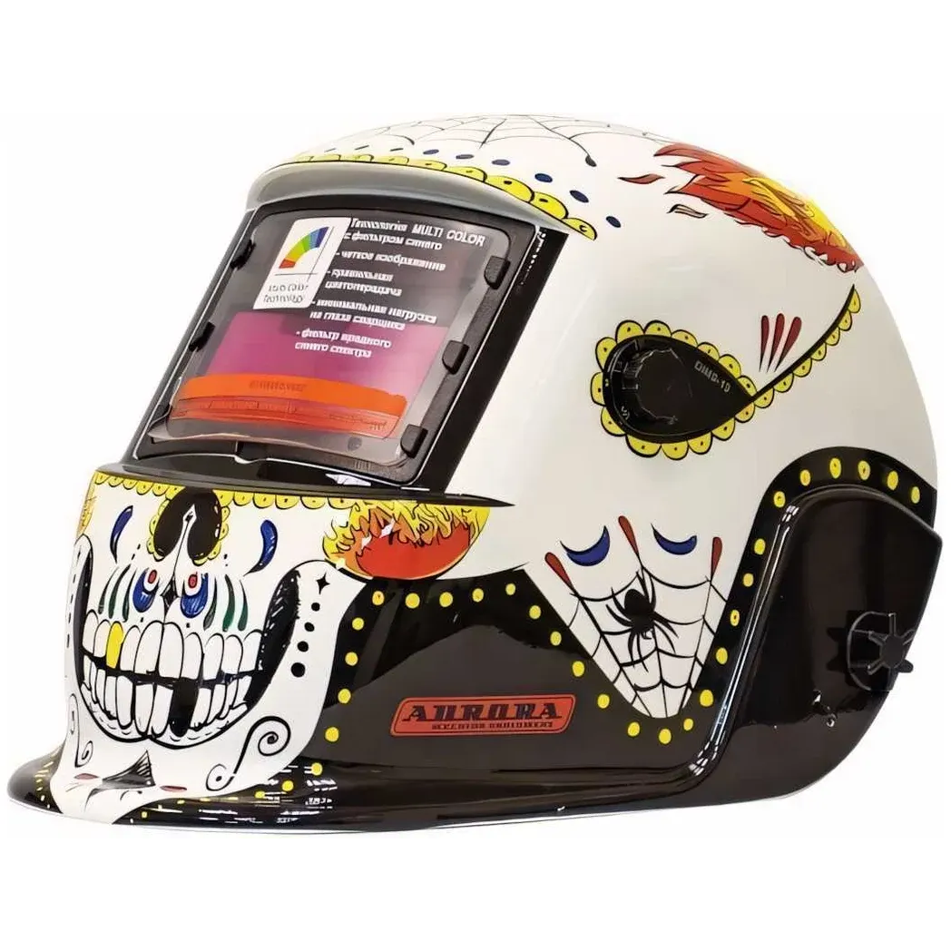 Маска сварщика АВРОРА SKELETON FIRE A777c - 30690 - фото 3