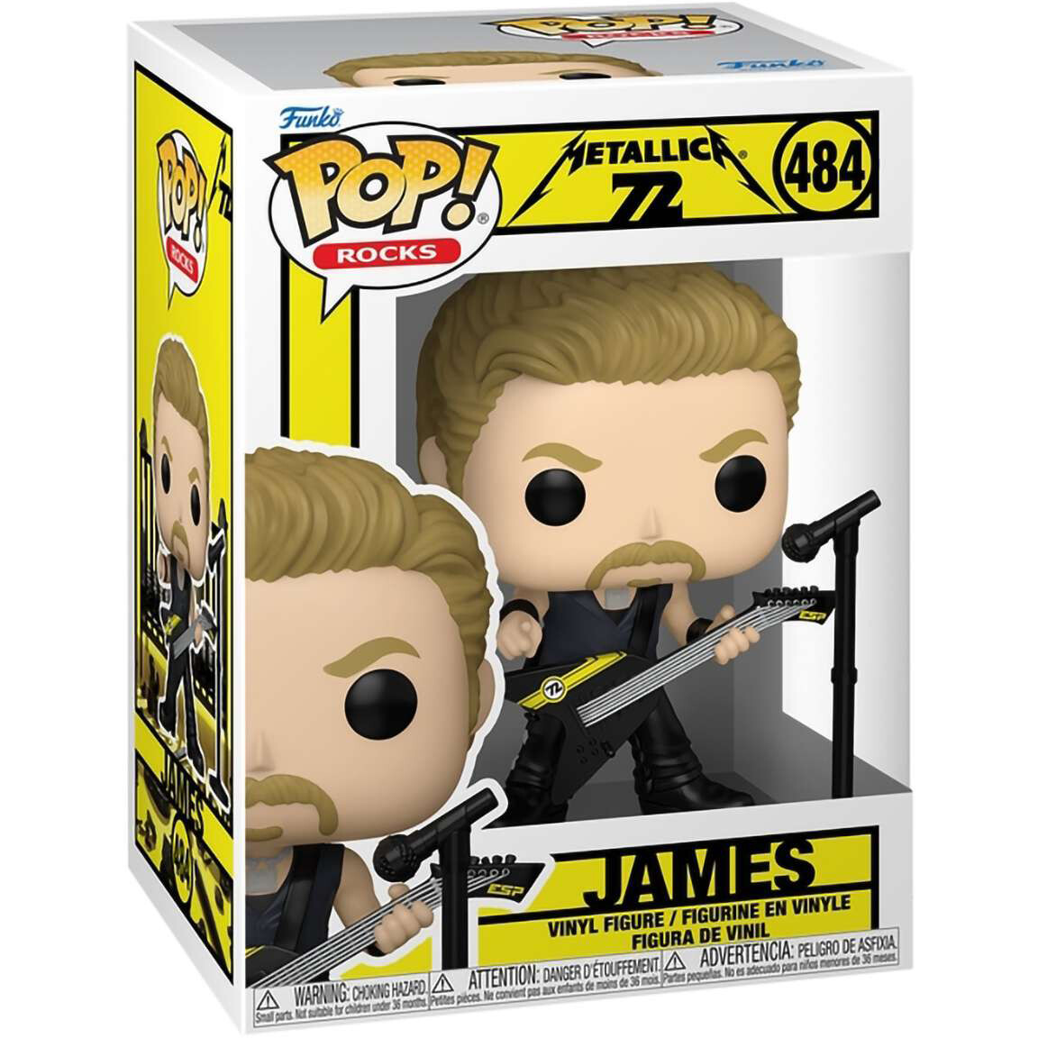 Фигурка Funko POP! Rocks Metallica James - 87079 - фото 2