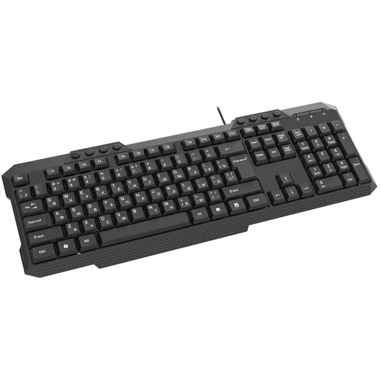 Клавиатура CBR KB-302 M Black - CBR KB 302 M - фото 2