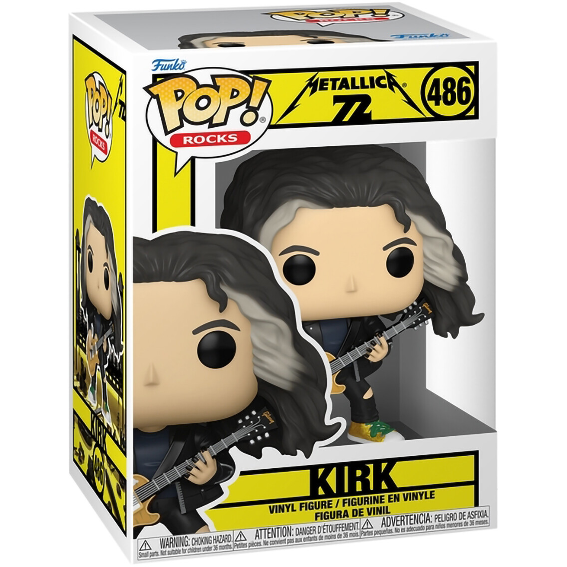 Фигурка Funko POP! Rocks Metallica Kirk - 87076 - фото 2