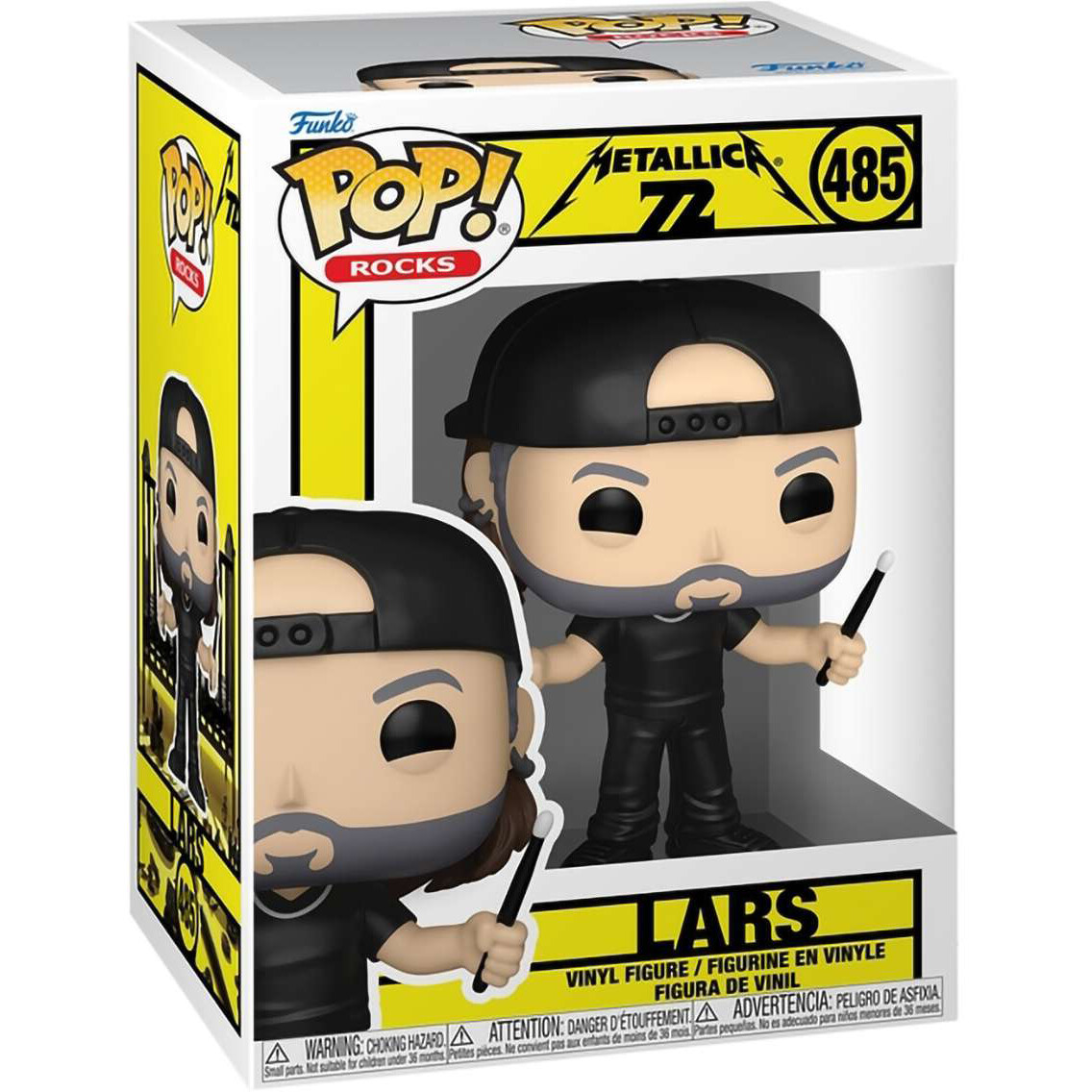 Фигурка Funko POP! Rocks Metallica Lars - 87077 - фото 2