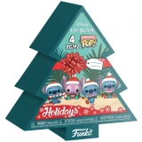 Фигурка Funko Pocket POP! Holiday Tree Disney Lilo & Stitch 4PK (86092)