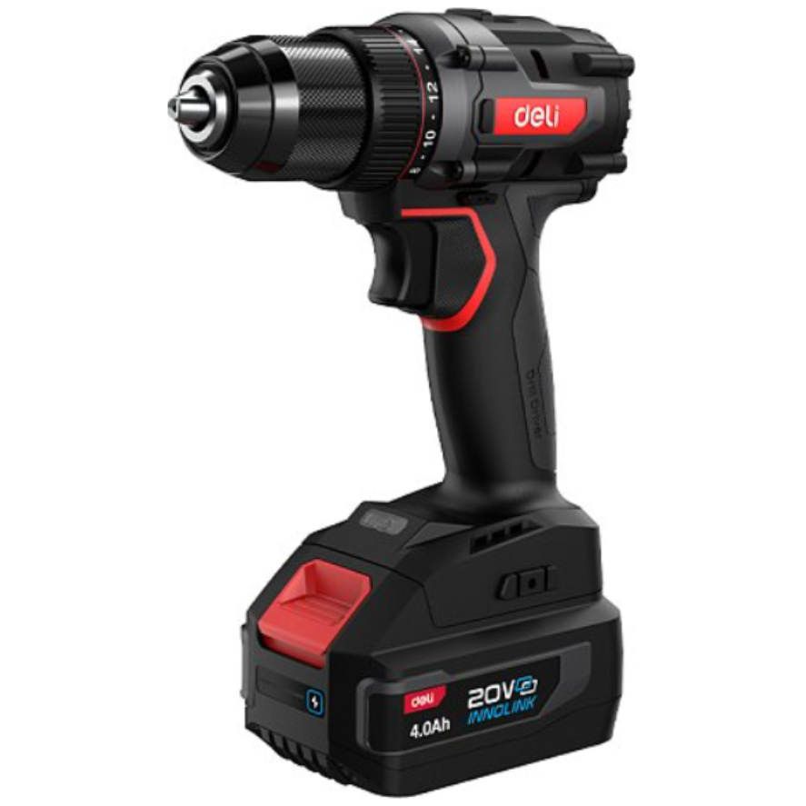 Дрель-шуруповёрт Deli DE-CZ20-2A4