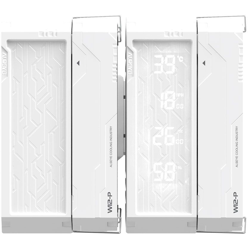 Кулер Alseye Q120DT Plus White - AS.01.11.0011 - фото 2