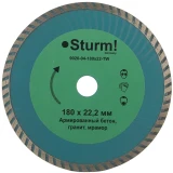 Диск алмазный Sturm! 9020-04-180X22-TW