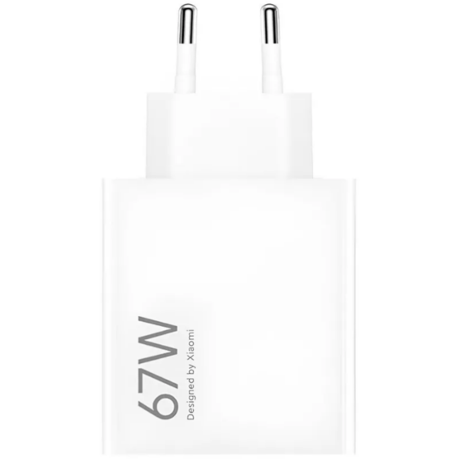 Сетевое зарядное устройство Xiaomi 67W HyperCharge Power Adapter (Type-A) White - BHR07SKEU - фото 2
