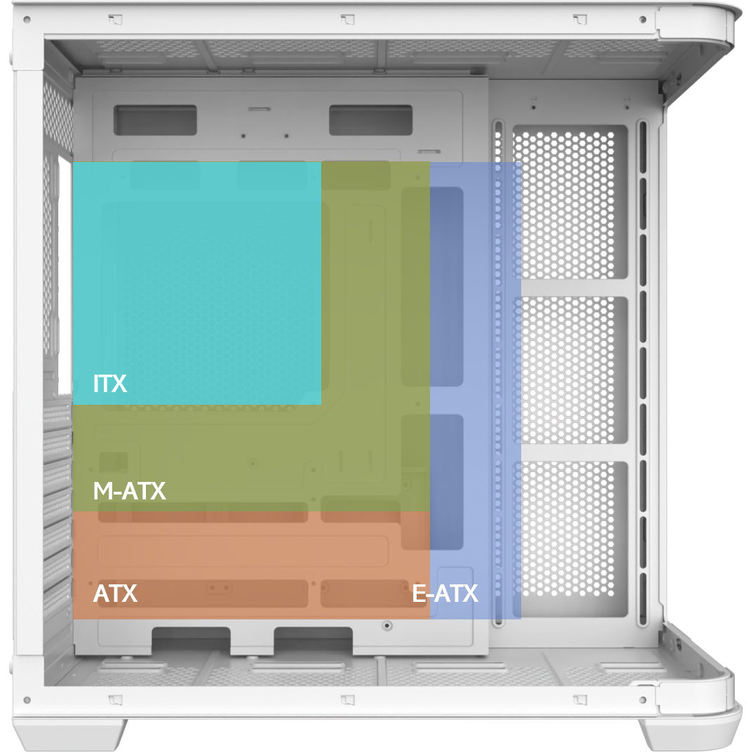 Корпус Raijintek Atreus BT7 White - 0R20B00256 - фото 4