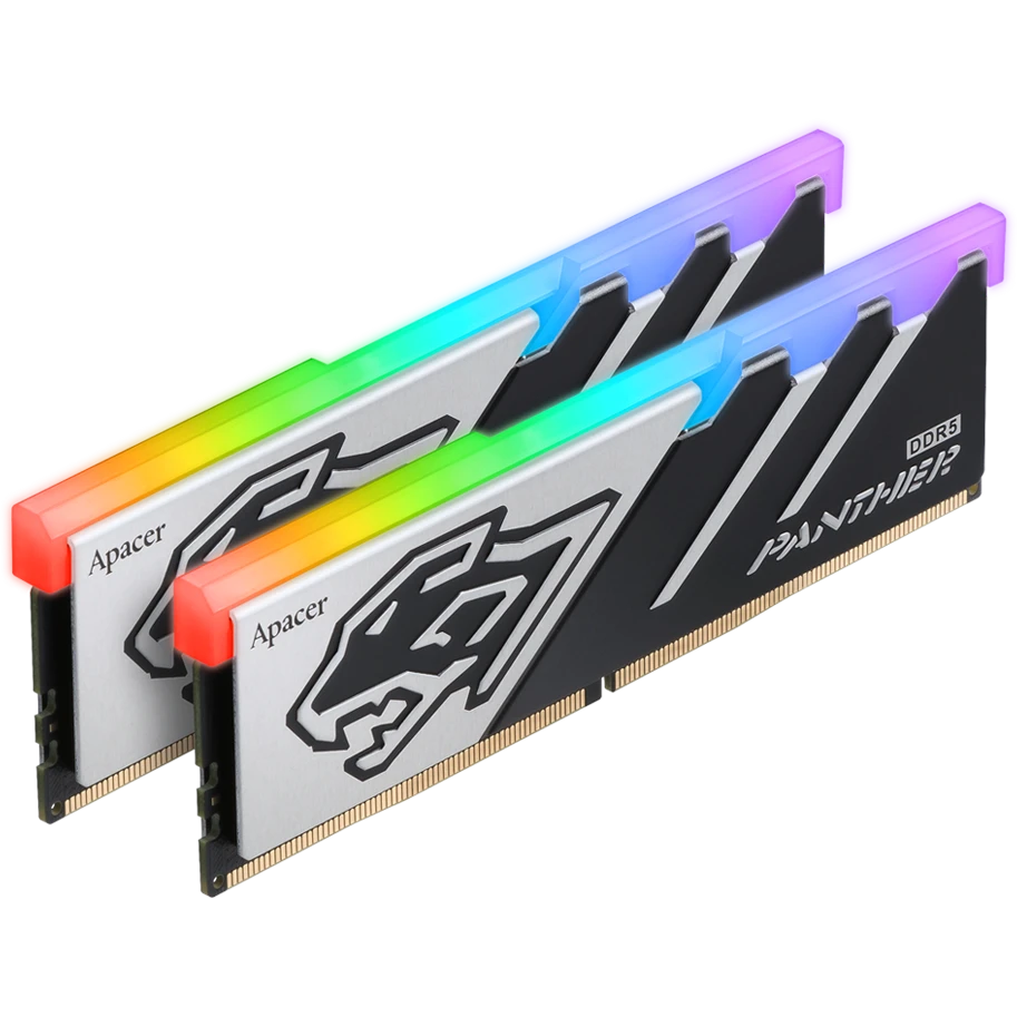 Оперативная память 32GB DDR5 5600MHz Apacer PANTHER RGB (AH5U32G56C5229BAA-2) (2x16GB KIT)