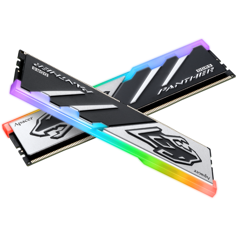 Оперативная память 32GB DDR5 5600MHz Apacer PANTHER RGB (AH5U32G56C5229BAA-2) (2x16GB KIT) - фото 3