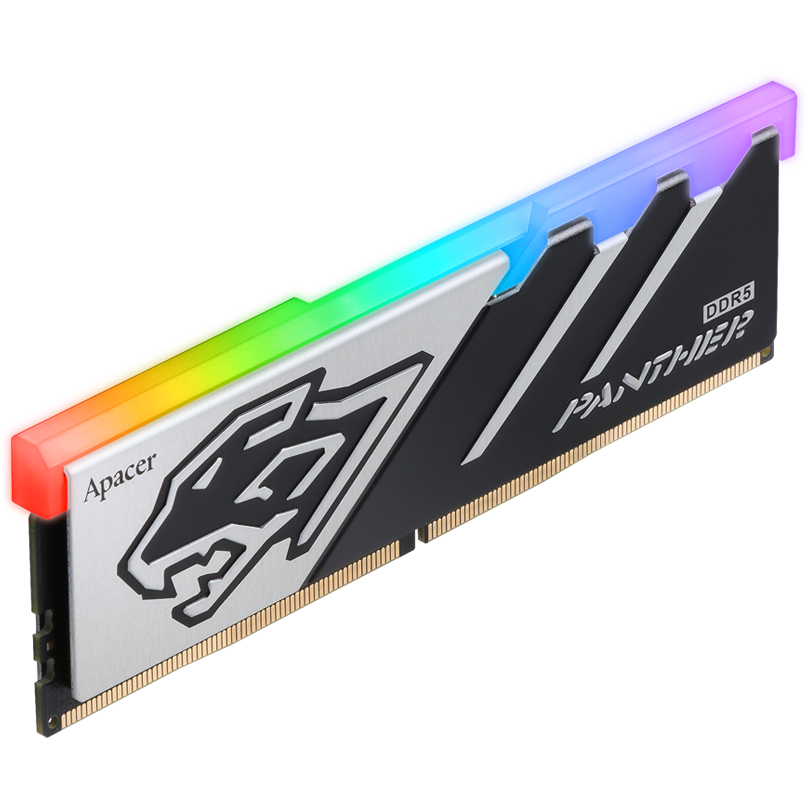 Оперативная память 32GB DDR5 5600MHz Apacer PANTHER RGB (AH5U32G56C5229BAA-2) (2x16GB KIT) - фото 4