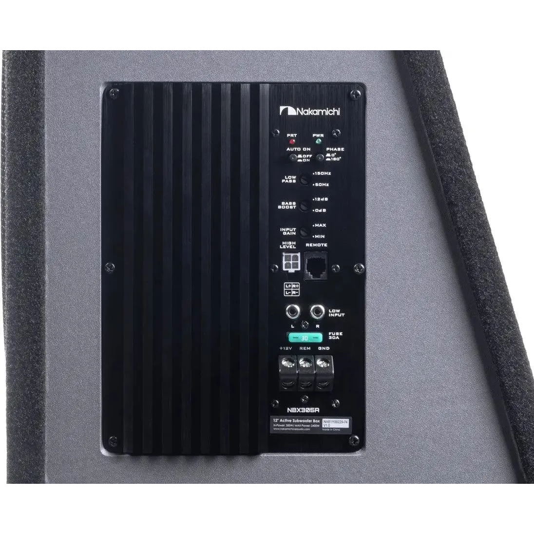Сабвуфер Nakamichi NAK-NBX305A - фото 3