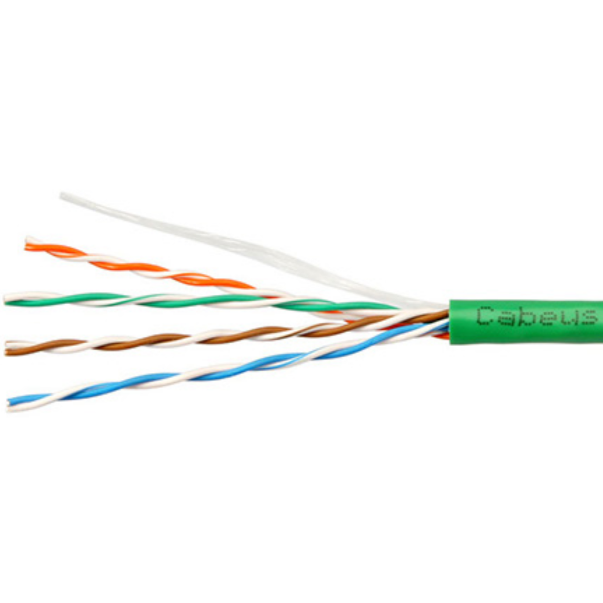 Бухта Cabeus UTP-4P-Cat.5e-SOLID-GN-20, 20м