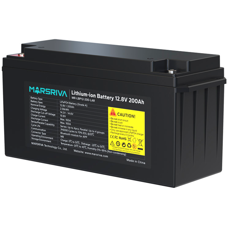 Аккумуляторная батарея MARSRIVA MR-LBP12-200-LAR