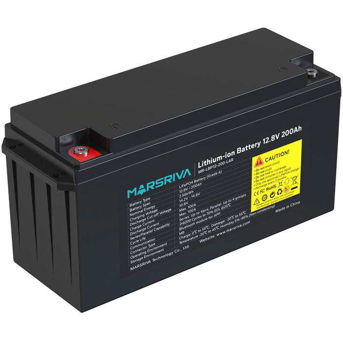 Аккумуляторная батарея MARSRIVA MR-LBP12-200-LAR - фото 4