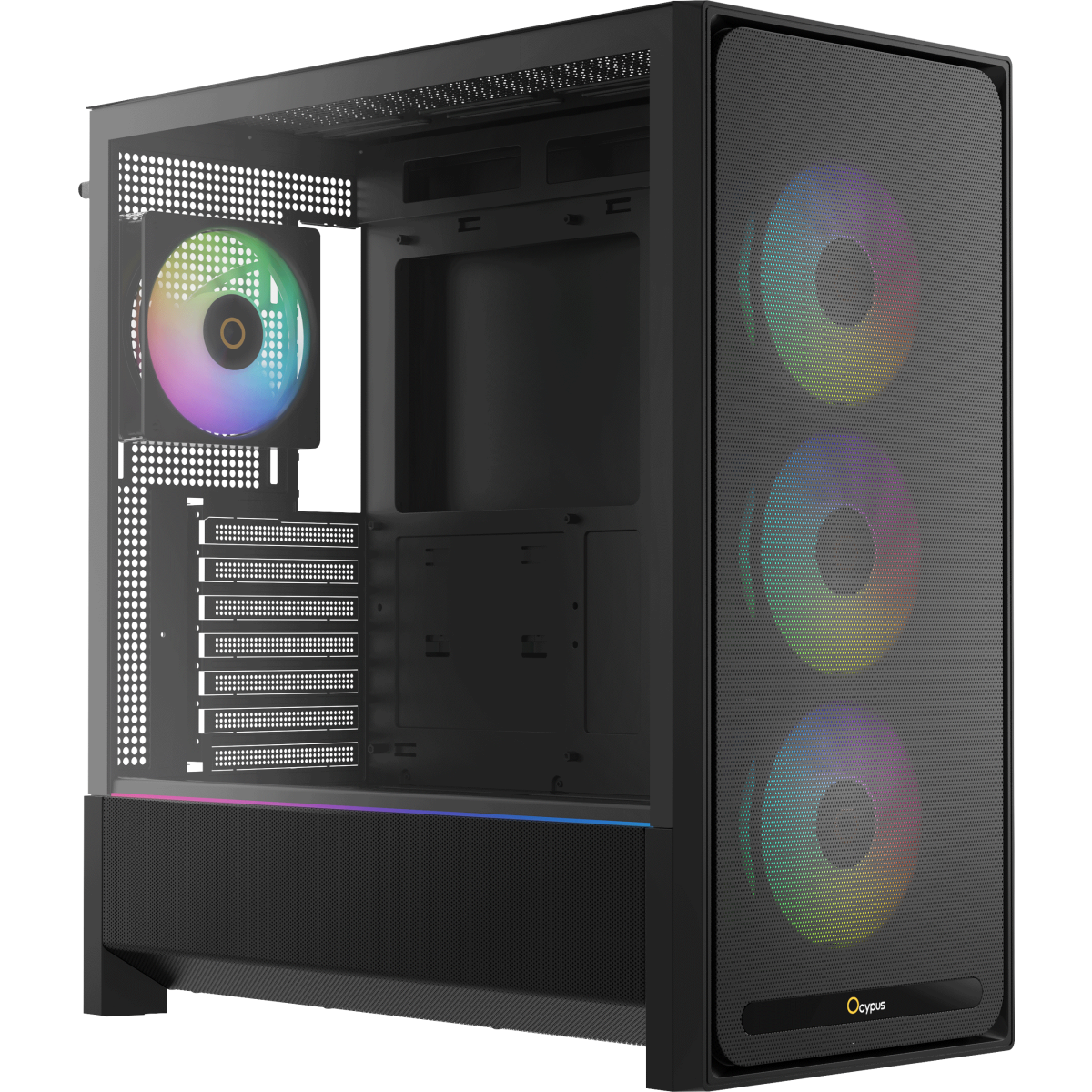 Корпус Ocypus Delta C70 BK ARGB