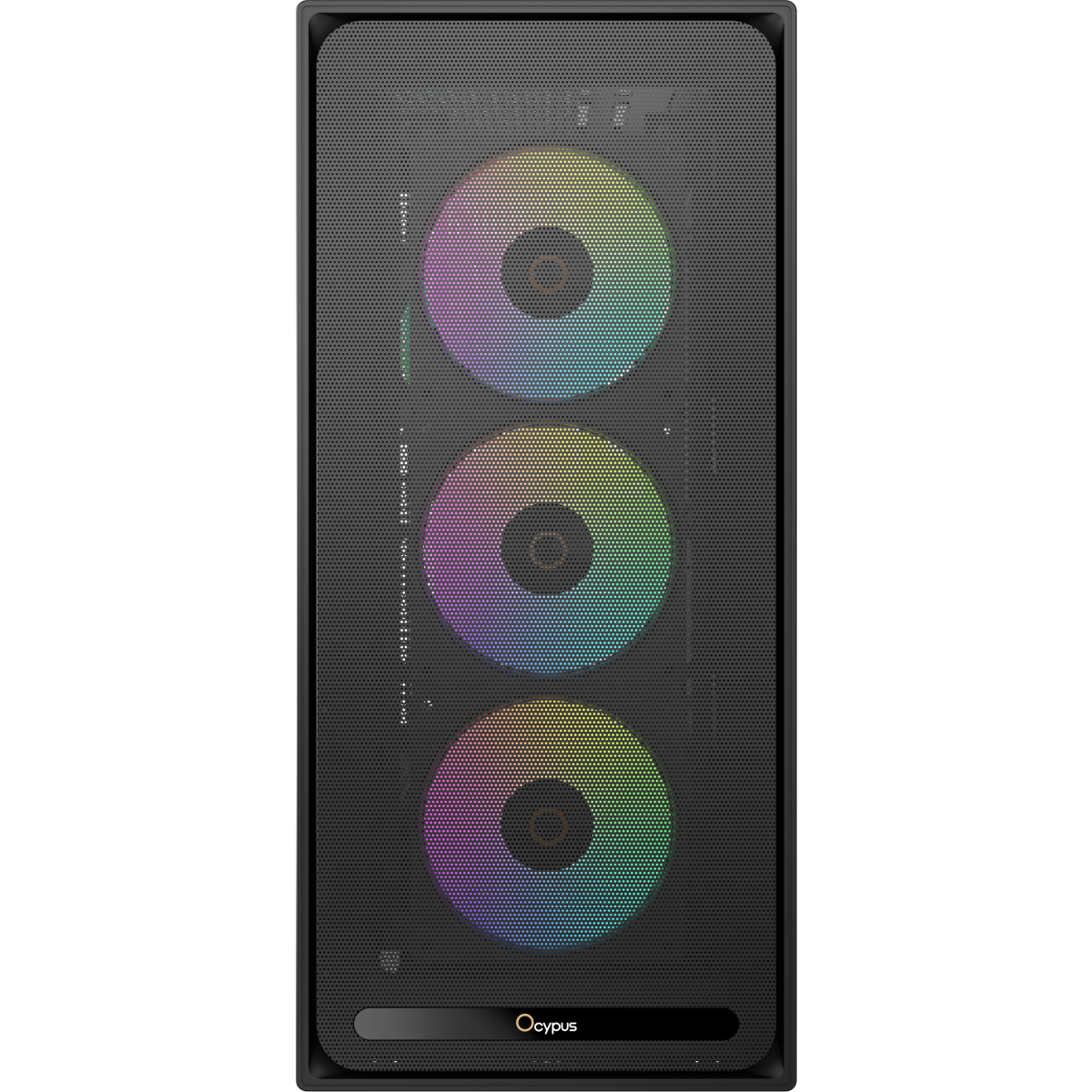 Корпус Ocypus Delta C70 ARGB Black - Delta-C70-BKG400XX-GL - фото 2