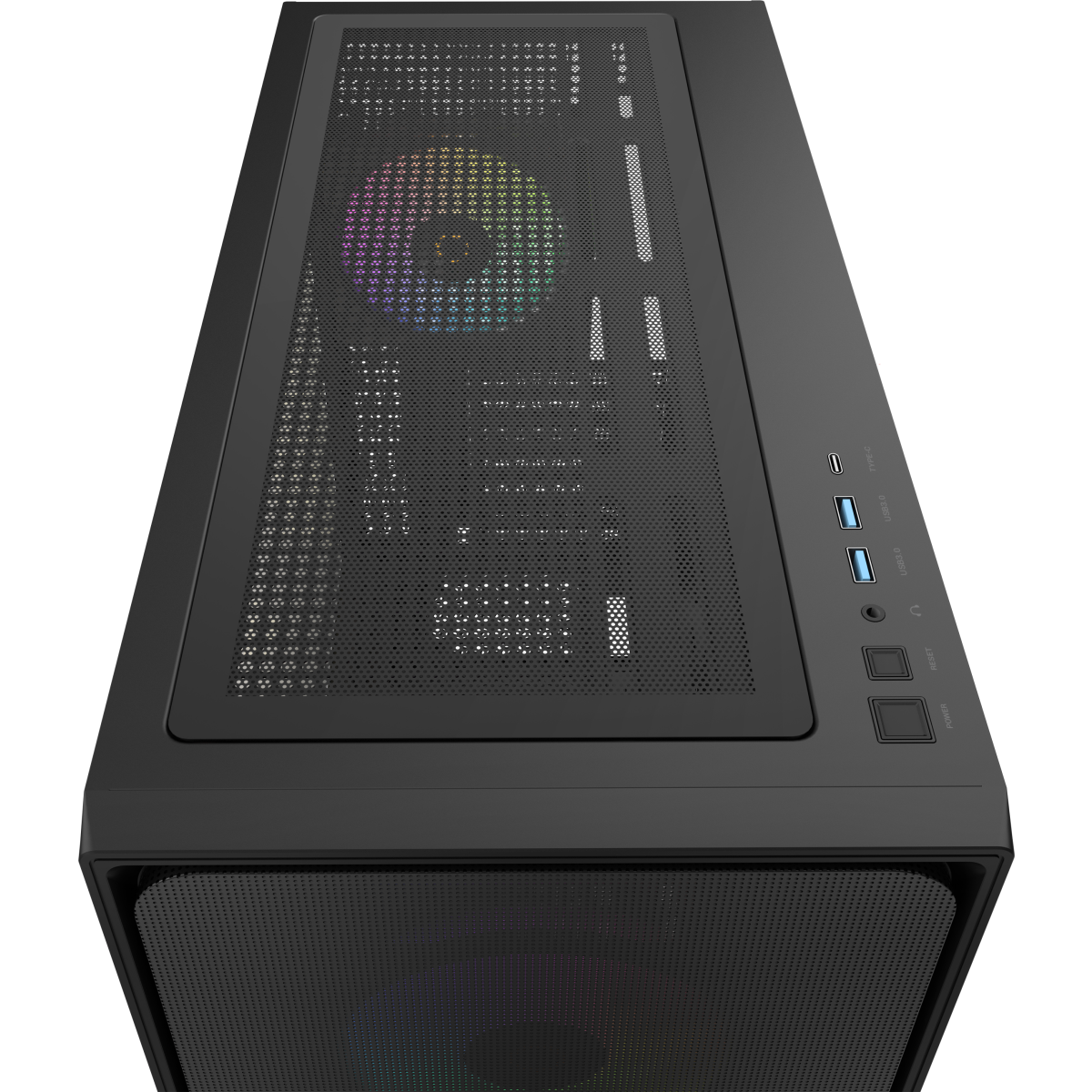 Корпус Ocypus Delta C70 ARGB Black - Delta-C70-BKG400XX-GL - фото 4