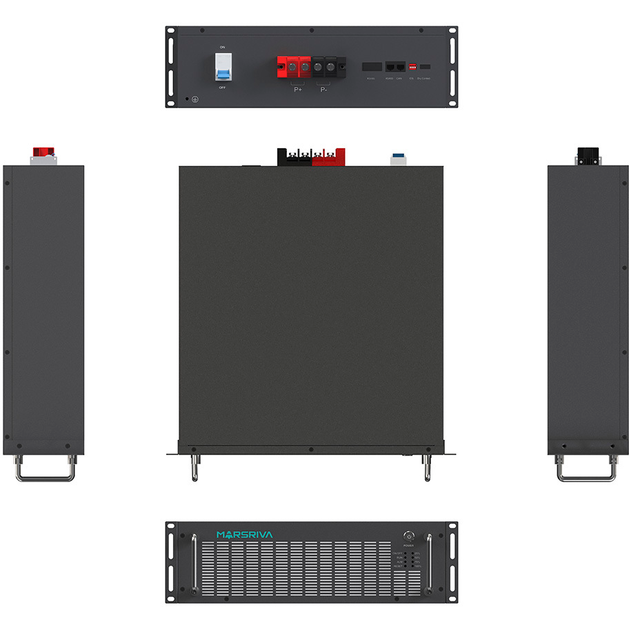 Батарейный блок MARSRIVA MR-LFP48-50-LRU - фото 5