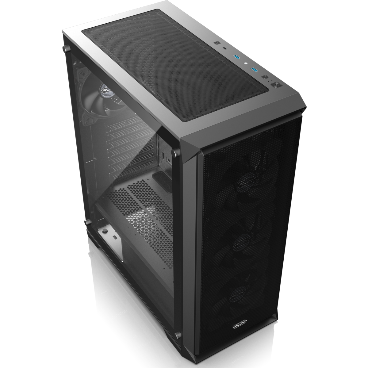 Корпус Raijintek Arcadia 41-MS4 Black - 0R20B00267 - фото 2