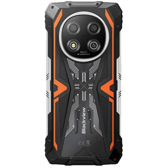 Смартфон Blackview ROCK 2 12/256Gb Black/Orange - BVROCK2-12256ORA - фото 4