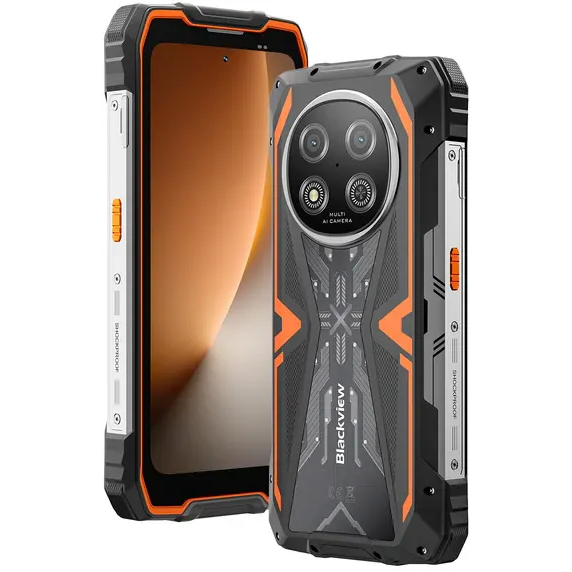 Смартфон Blackview ROCK 2 12/256Gb Black/Orange - BVROCK2-12256ORA - фото 7